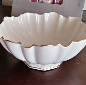 Lenox Symphony Round Scalloped Footed Bowl